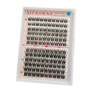 Natural Plume Cluster Lashes – 10mm/12mm/14mm DIY False Eyelash Extensions for Everyday Wear | MSM34